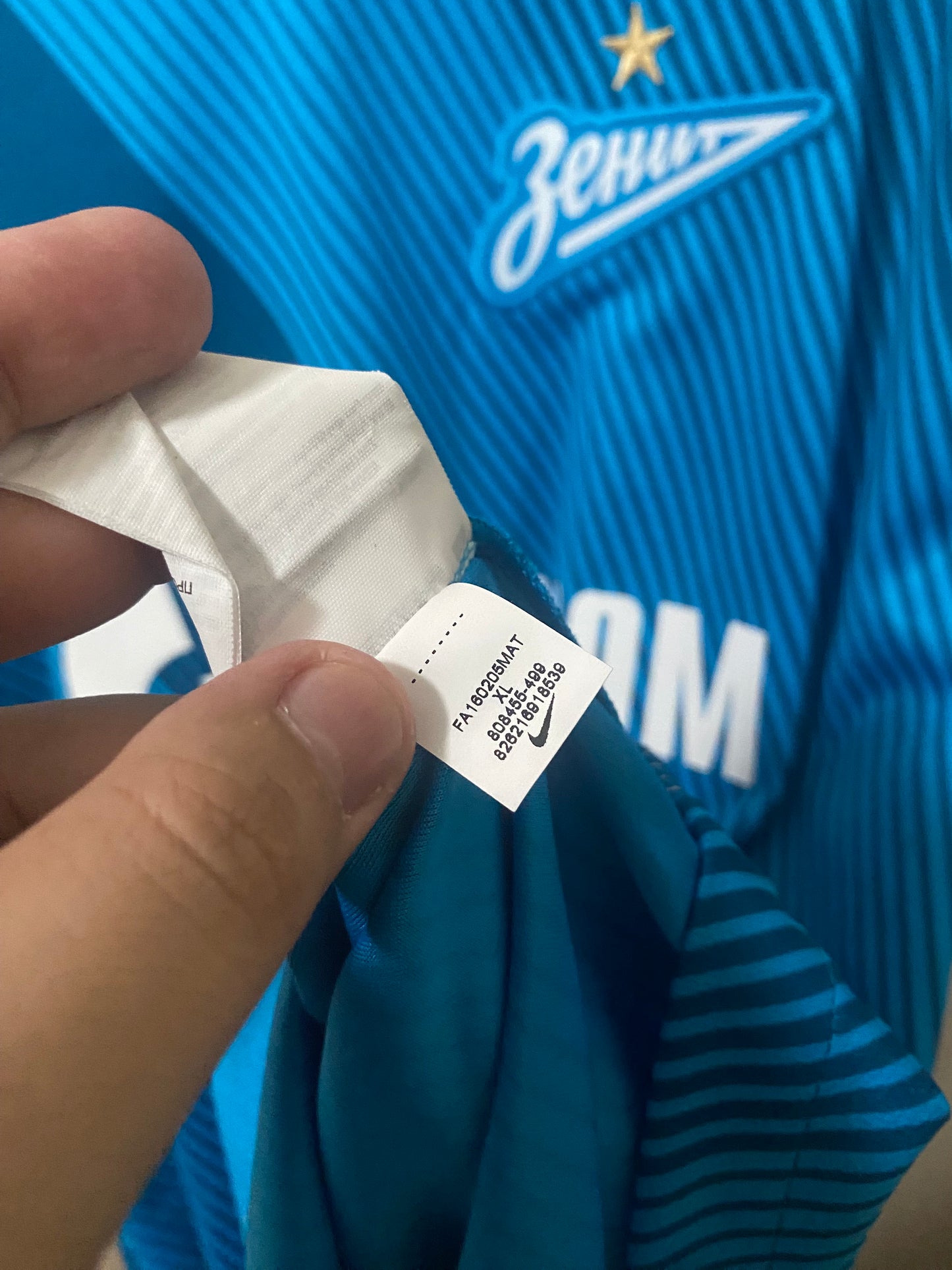 Camisa Zenit Home 2016 Nike