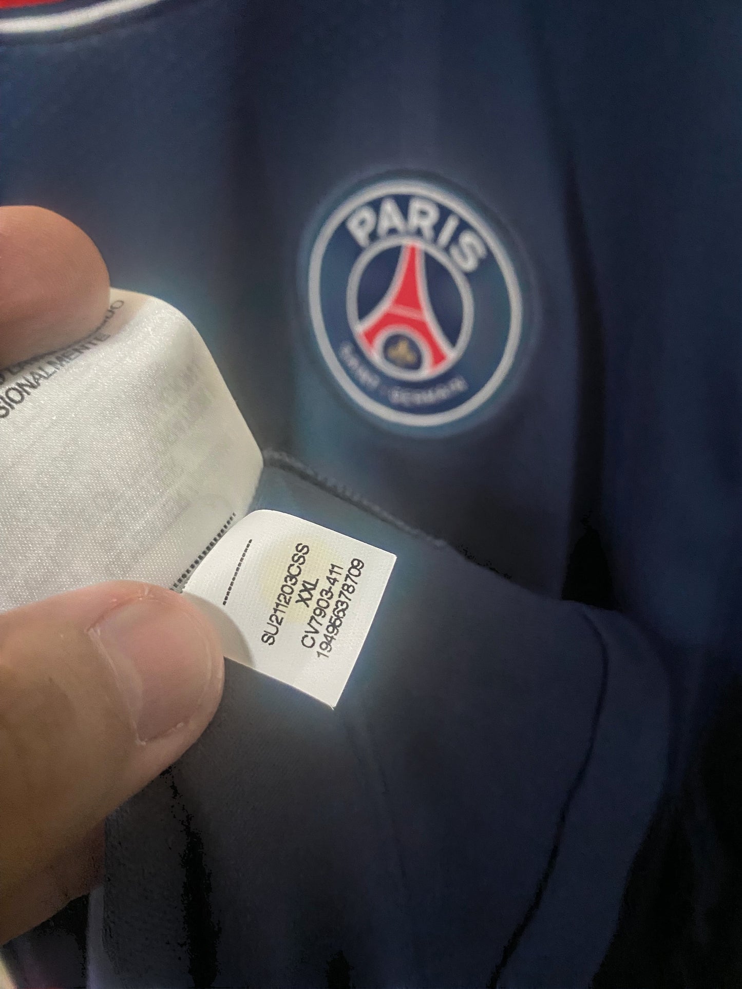 Camisa PSG Home 2021-2022 Messi #30 Jordan - Nova com Etiqueta