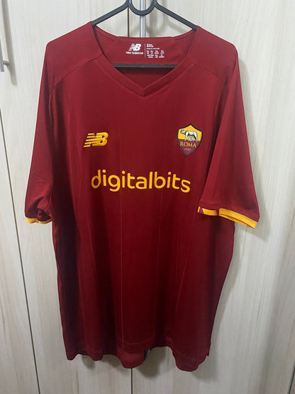 Camisa Roma Home 2021 M. Viña #17 New Balance