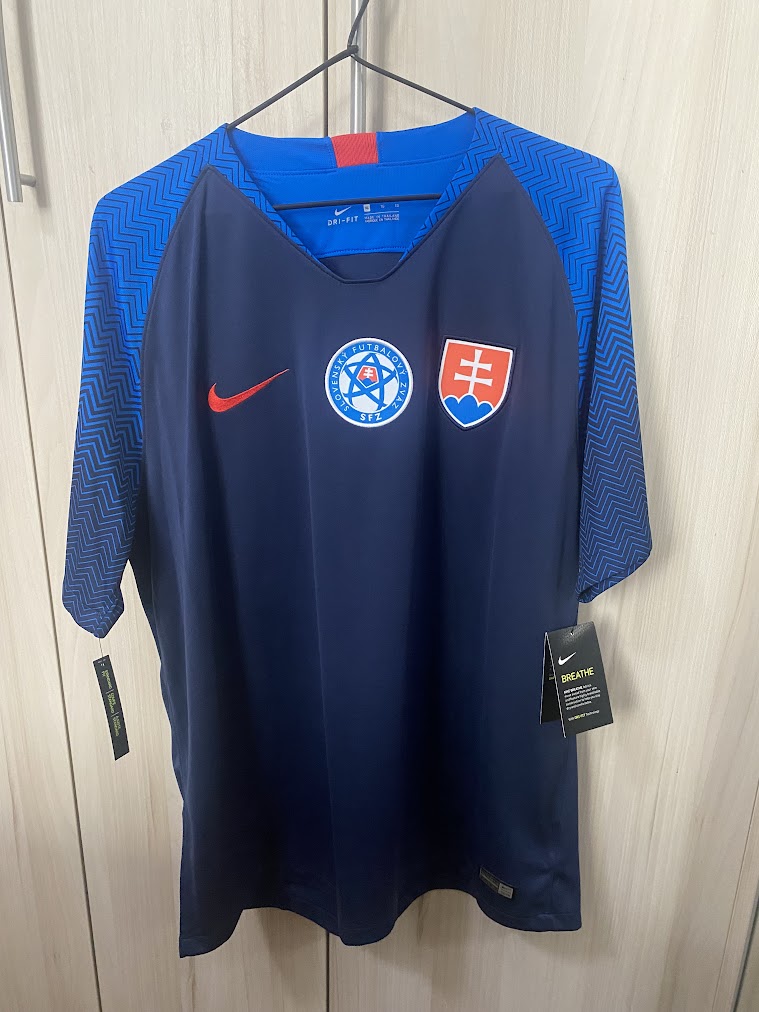 Camisa Eslováquia Home 2018 - SFZ - Nike
