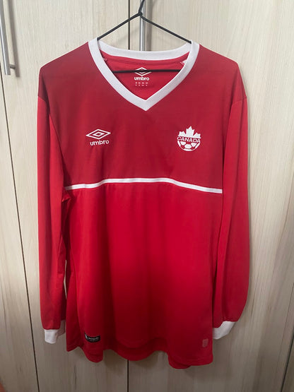 Camisa Canadá Home 2015 - Manga Longa - Umbro