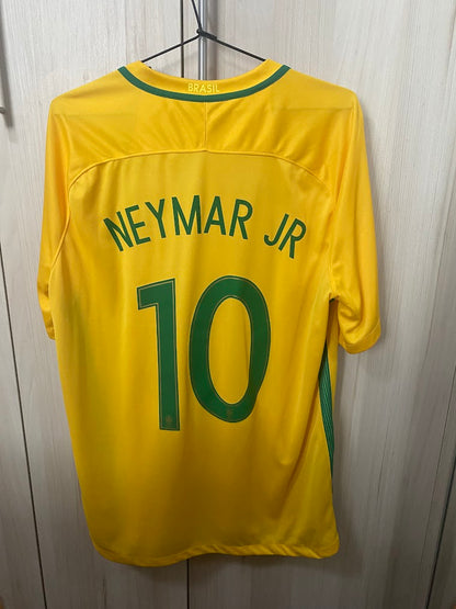 Camisa Brasil Home 2016 Neymar Jr 10 - Nike - Ouro Olímpico Rio 2016