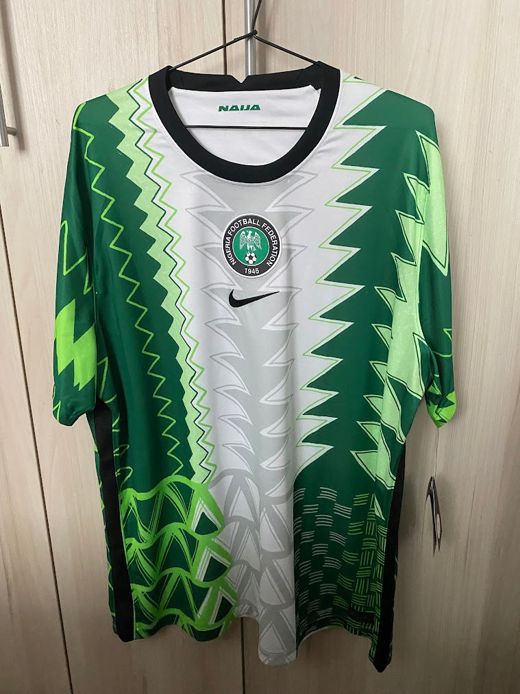 Camisa Nigéria Home 2021 Nike – Naija – Nova com Etiqueta – Tamanho 2GG