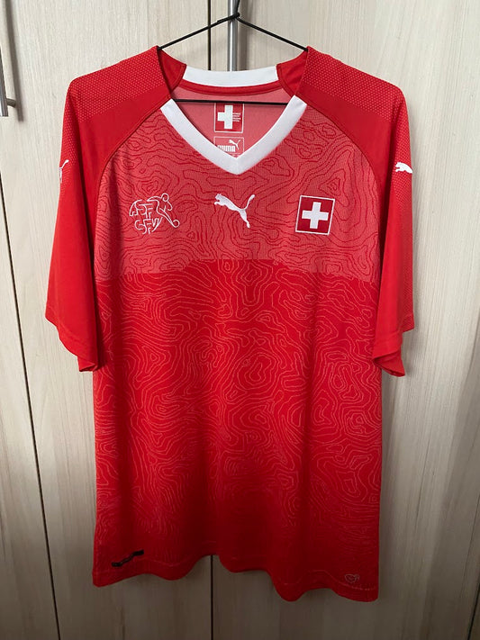 Camisa Suíça Home 2018 Puma – Copa do Mundo – Tamanho 2GG