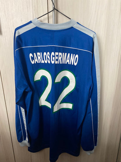 Camisa Brasil Goleiro 1999 Nike – #22 Carlos Germano – Mangas Longas – Tamanho GG