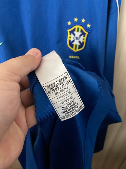 Camisa Brasil Goleiro 1999 Nike – #22 Carlos Germano – Mangas Longas – Tamanho GG