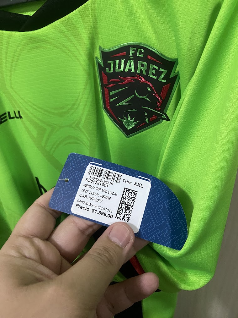 Camisa FC Juárez Home 2024 Sporelli – México