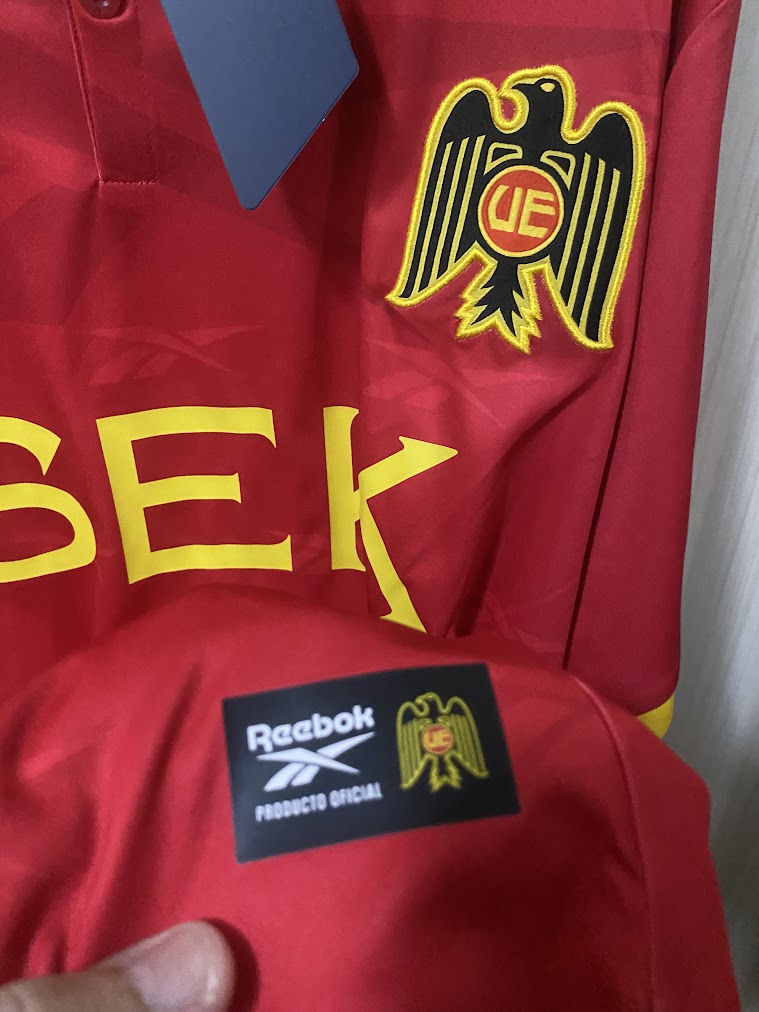 Camisa Unión Española Home 2025 Reebok – Chile