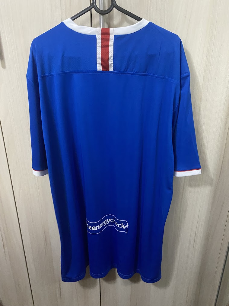 Camisa Rangers Home 2020/21 Castore Champions 55 – Escócia