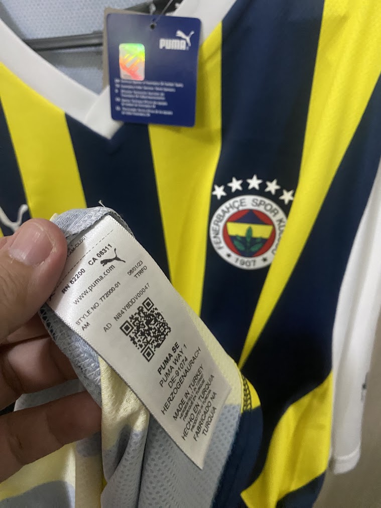 Camisa Fenerbahçe Home 2023/24 Puma – Turquia