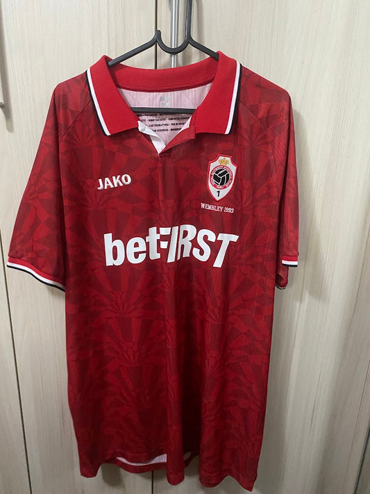 Camisa Royal Antwerp Home 2023/24 Jako Wembley 1993 – Bélgica