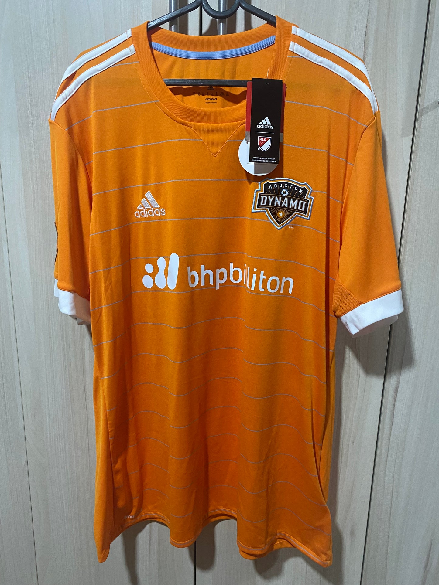 Houston Dynamo 2017 Home Shirt - XL (58x78 cm) - New with Tag