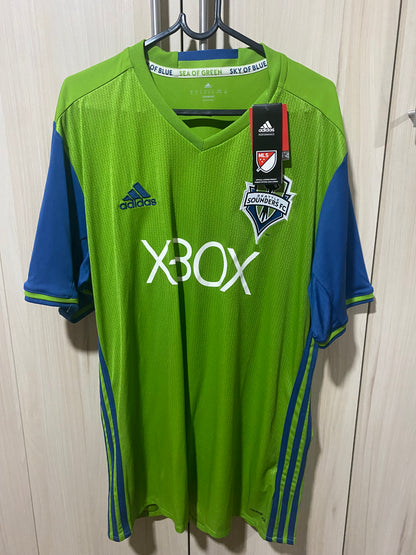 Seattle Sounders 2016 Home Shirt - XL (58x78 cm) - New with Tag