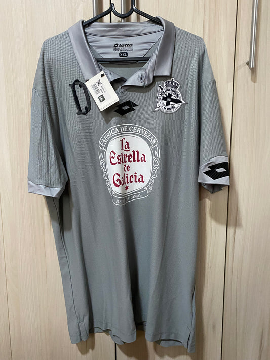 Camiseta Deportivo La Coruña 2016 Third XXL – Nova com etiqueta “110 anos”
