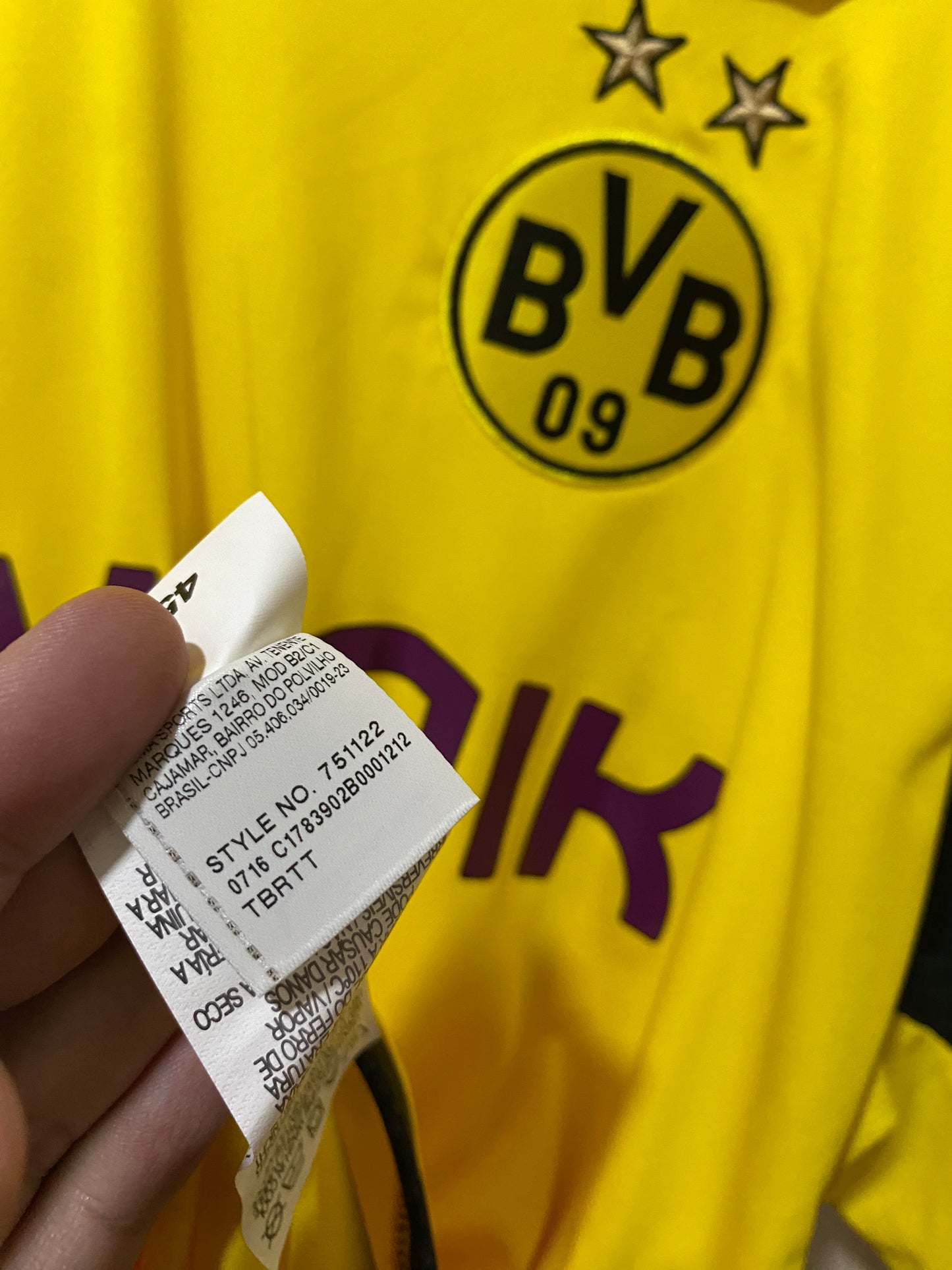 Borussia Dortmund Home Shirt 2016/2017 – Customised with Götze