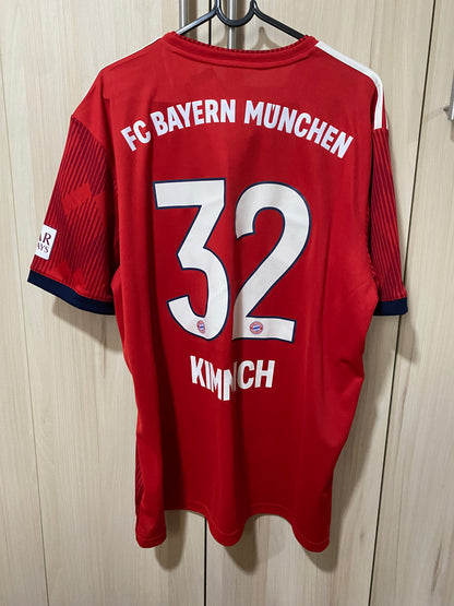 Bayern Munich Home Shirt 2018/2019 – Customised with Kimmich