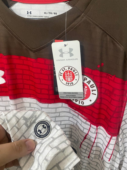 FC St. Pauli Away Shirt 2019 - Size XL (58 x 78 cm)