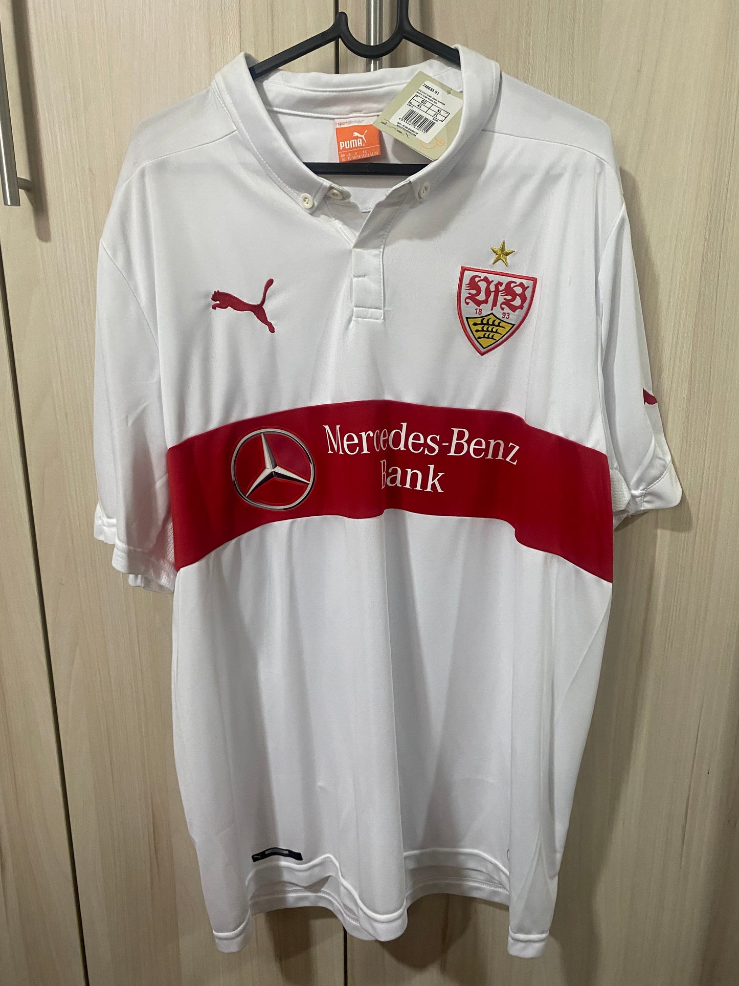 Stuttgart Home Shirt 2014 - Christian Gentner - Size XL (57 x 77 cm)