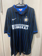 Inter Milan Home Shirt 2014 - Fredy Guarín - Size XL (59 x 78 cm)