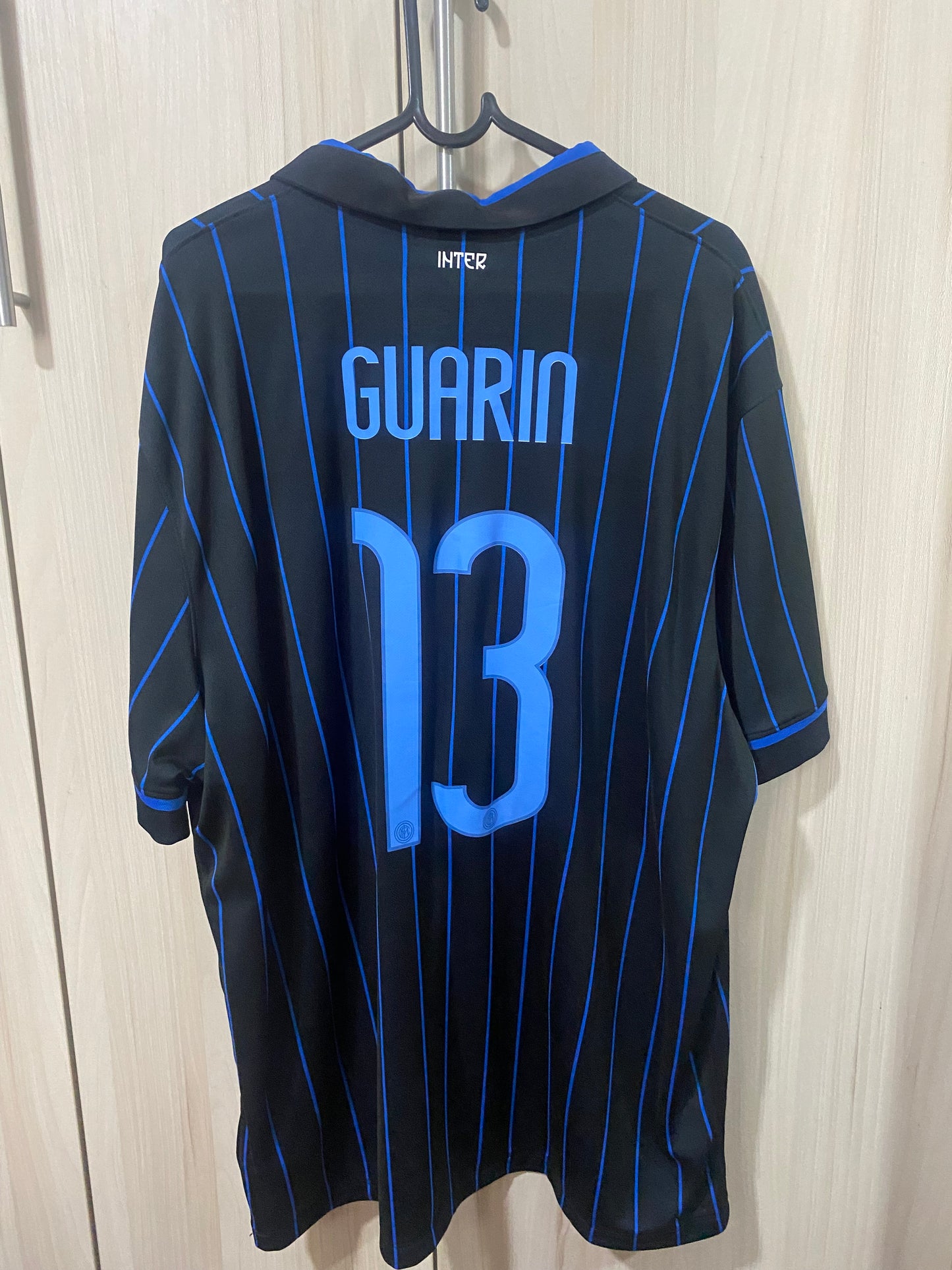 Inter Milan Home Shirt 2014 - Fredy Guarín - Size XL (59 x 78 cm)