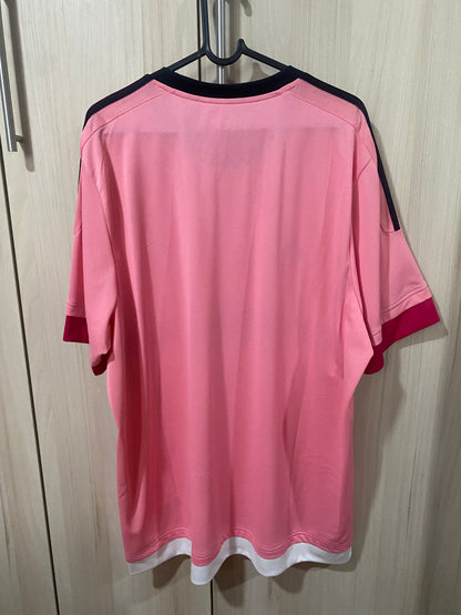 Juventus Away Shirt Pink 2015 - Size XL (58 x 78 cm)