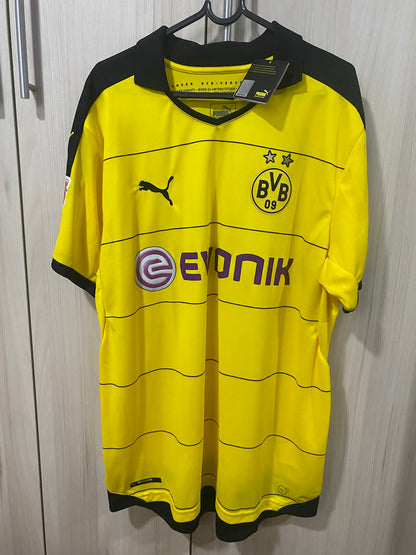 Borussia Dortmund Home Shirt 2014 - Aubameyang (Size XL - 58x78 cm)