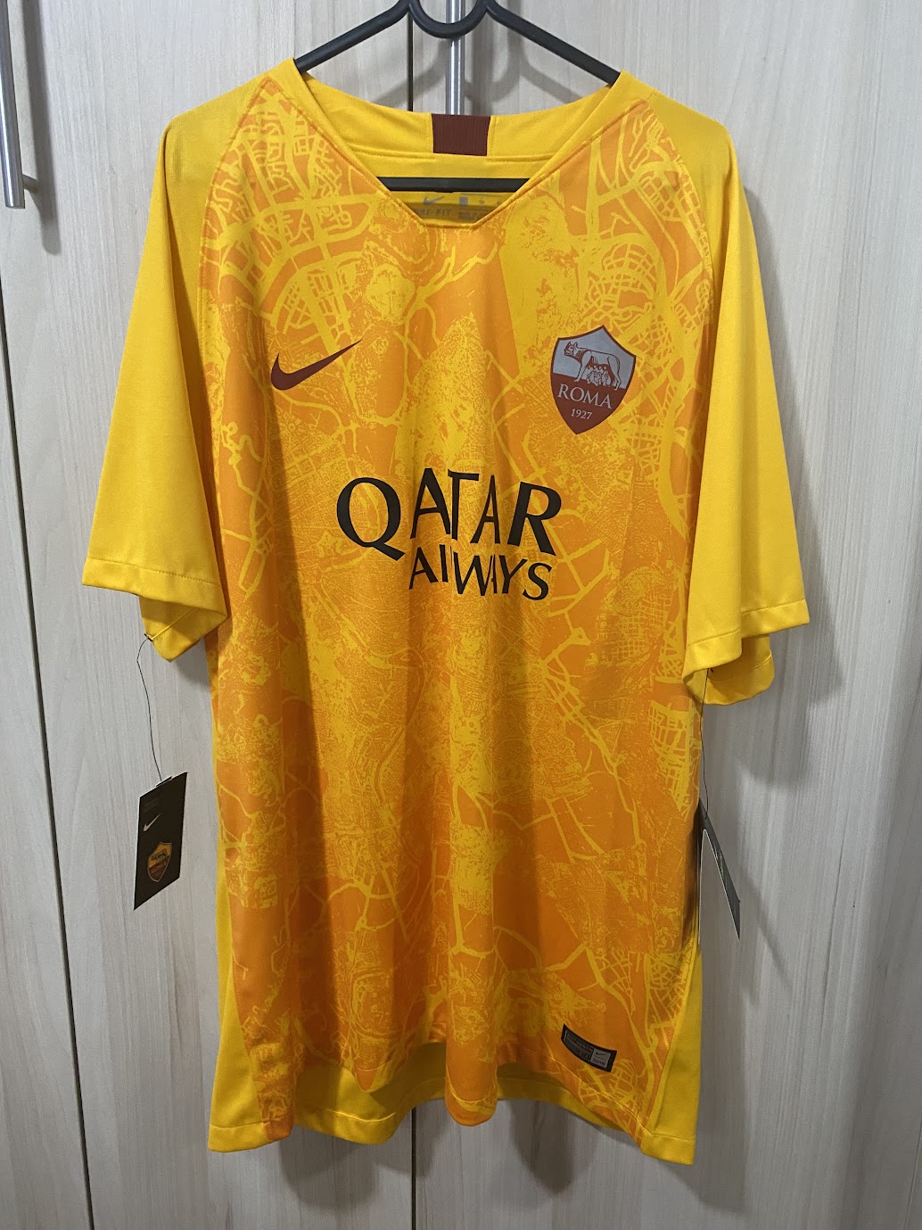 Camisa AS Roma Third 2020 (Tamanho XL - 60x78 cm)