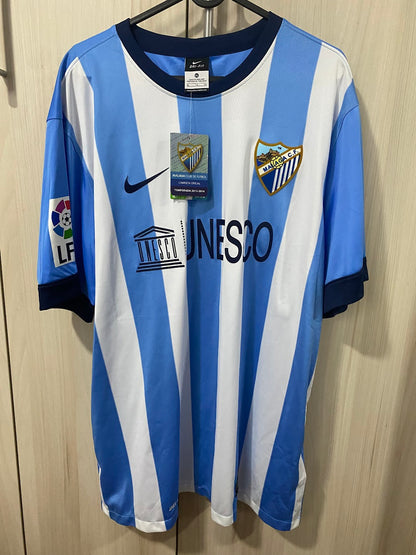 Málaga Home Shirt 2013-2014 (Size XL - 60x78 cm)