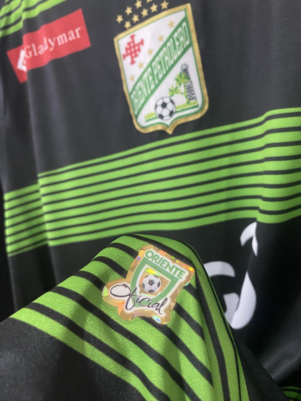 Oriente Petrolero Home Shirt 2018 (Size XL - 58x75 cm)