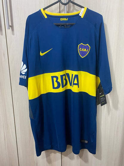 Boca Juniors Home Shirt 2017 (Size XL - 58x78 cm)
