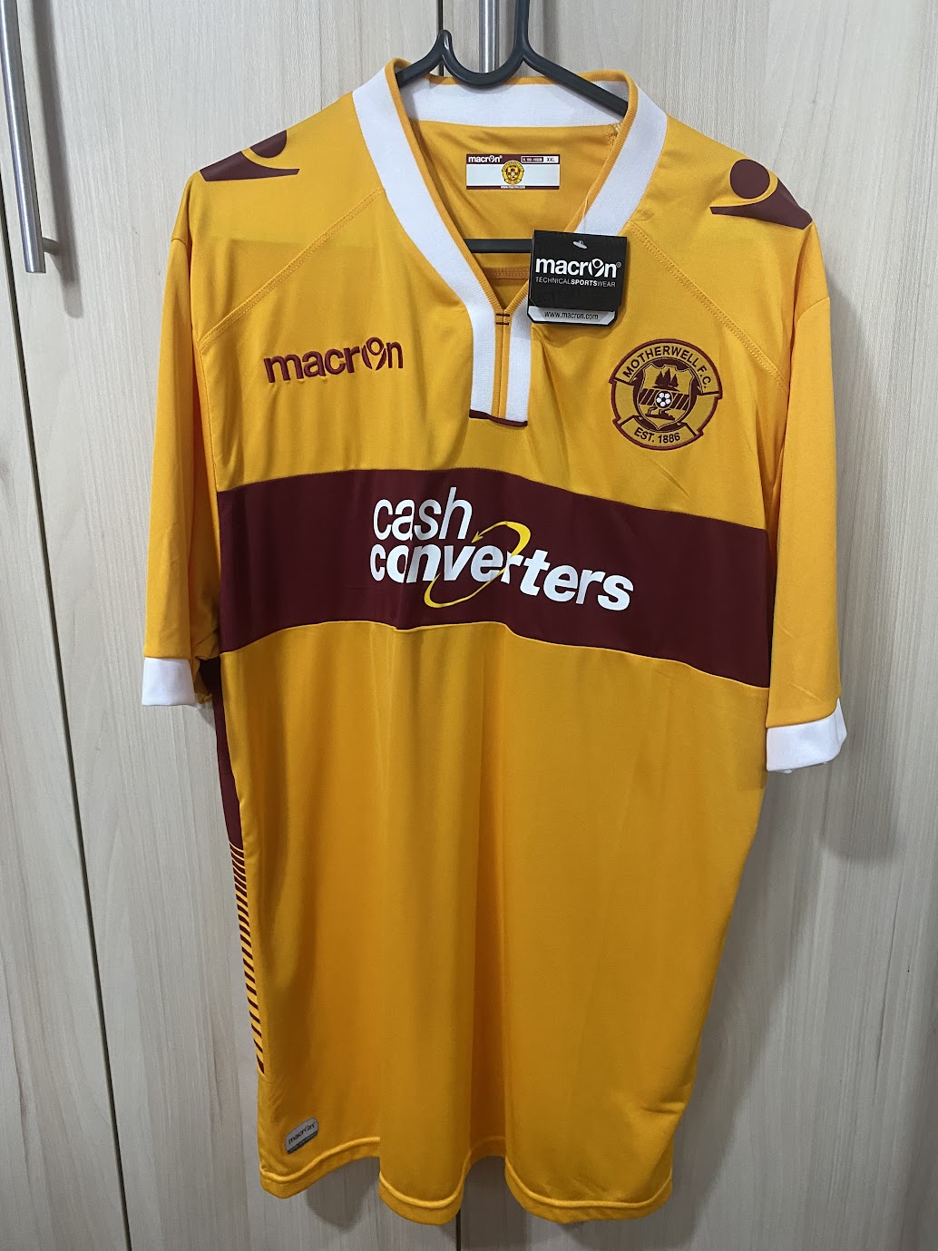 Motherwell Home Shirt 2014 (Size XXL - 59x78 cm)