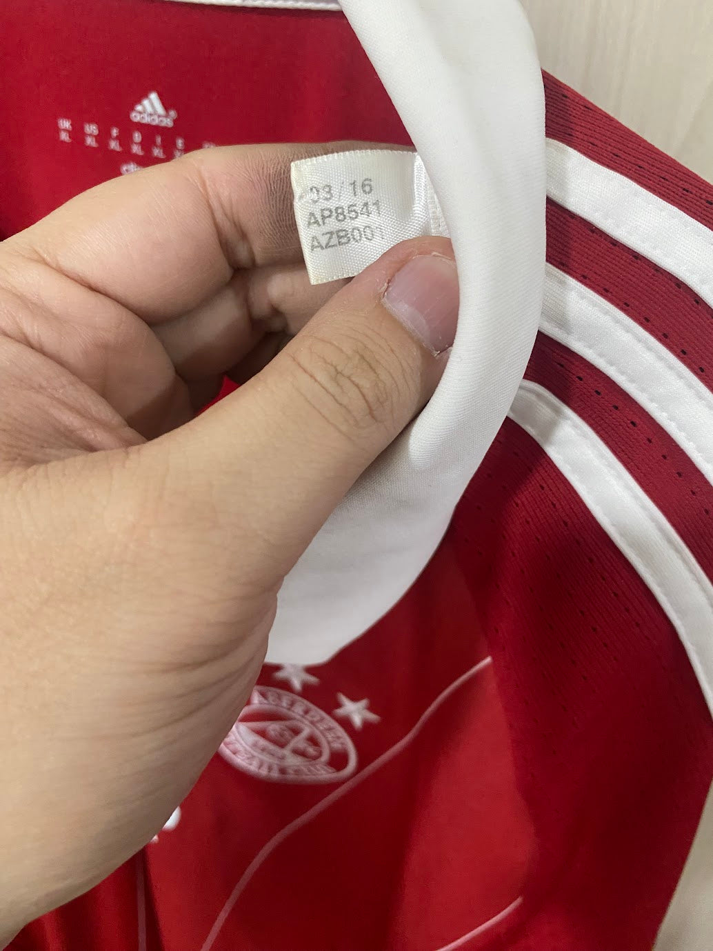 Camisa Aberdeen Home 2017 (Tamanho XL - 58x78 cm)