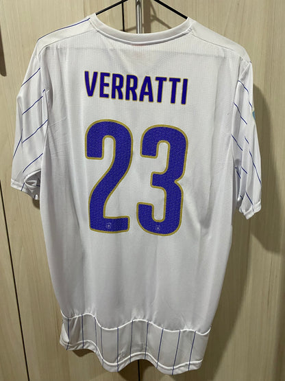 Italy Away Shirt 2014 - Custom Verratti with Patches - Size XL (57x78 cm)