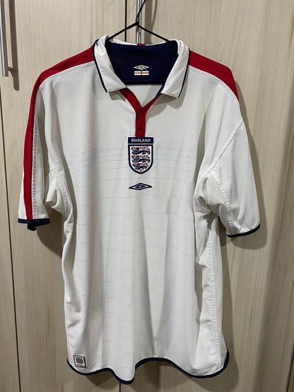 England 2004 Double Sided Shirt - Size XL (58x78 cm)