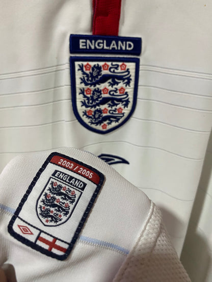 England 2004 Double Sided Shirt - Size XL (58x78 cm)