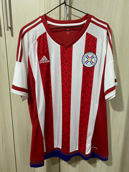 Paraguay Home Shirt 2015 - Size XL (59x78 cm)