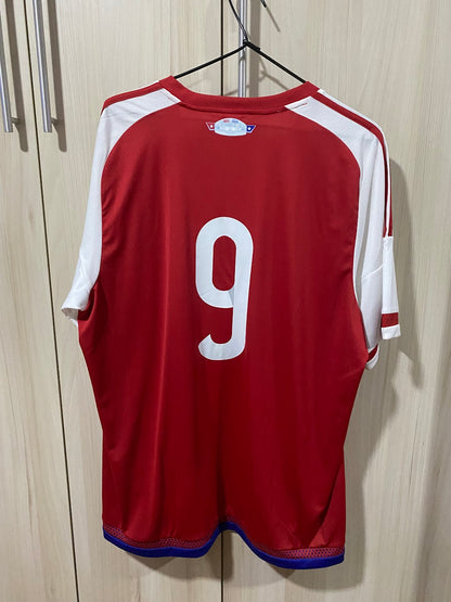 Paraguay Home Shirt 2015 - Size XL (59x78 cm)