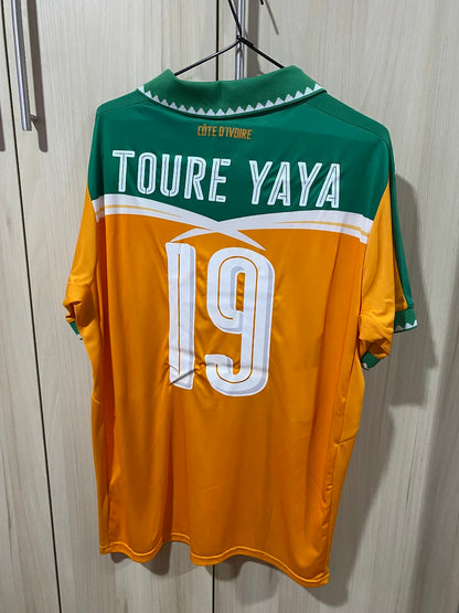 Ivory Coast Home Shirt 2016 - Size XL (58x78 cm) -