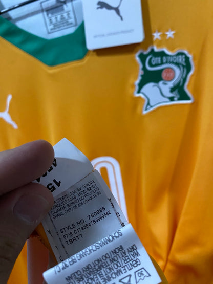 Ivory Coast Home Shirt 2016 - Size XL (58x78 cm) -