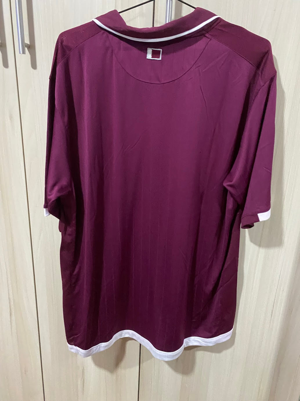 Camisa Qatar Home 2009 - Tamanho XXL (61x77 cm)