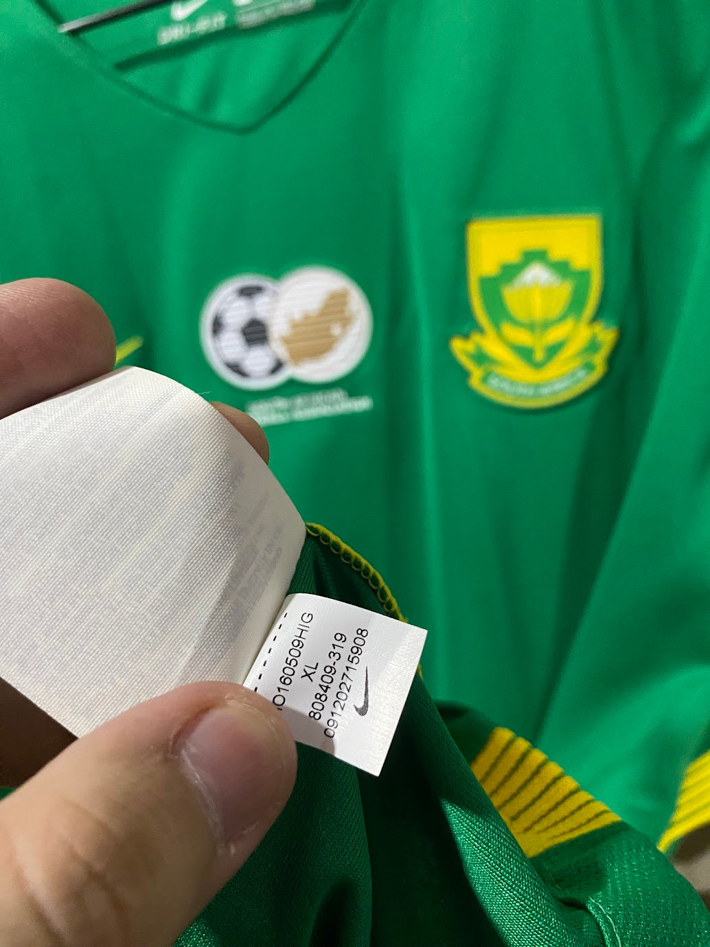 South Africa Away Shirt 2016 - Size XL (59x78 cm)