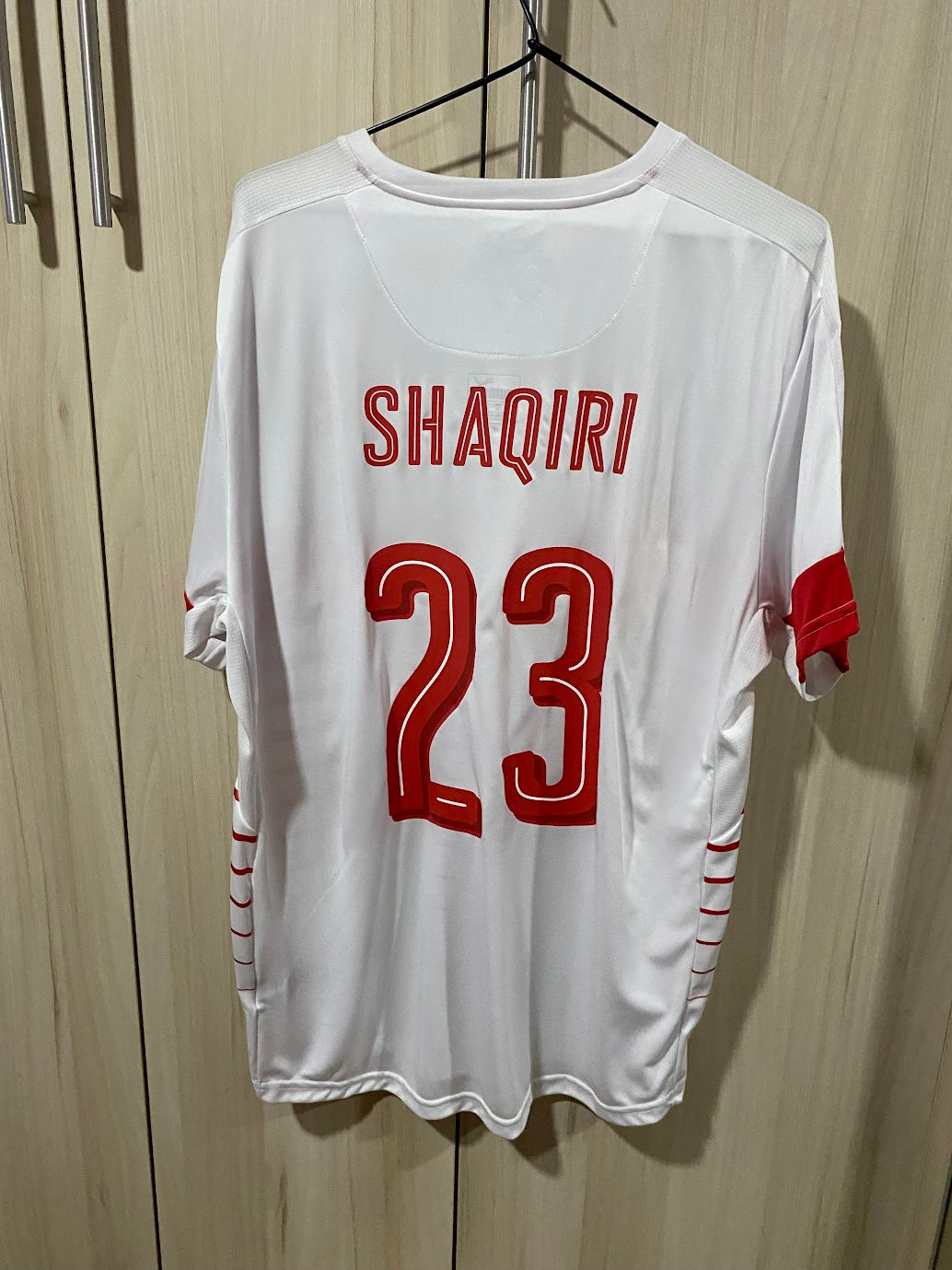 Switzerland Away Shirt 2016 - Custom Shaqiri - Size XL (58x78 cm)