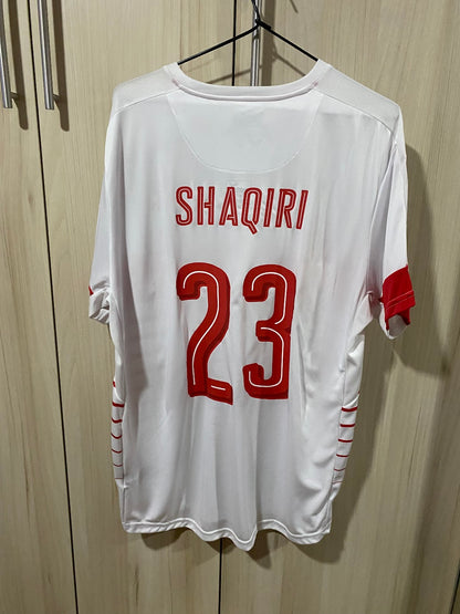 Switzerland Away Shirt 2016 - Custom Shaqiri - Size XL (58x78 cm)