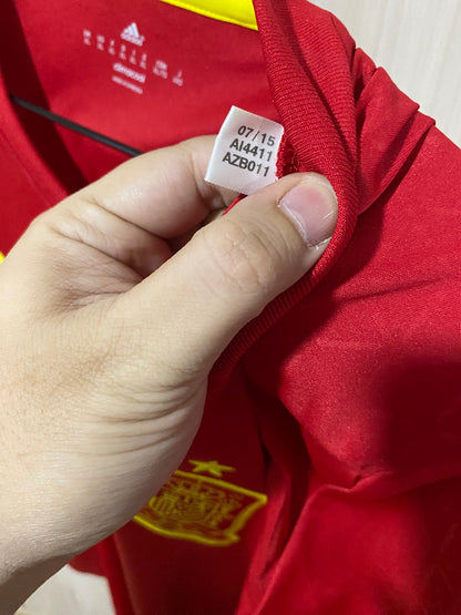Spain Home Shirt 2016 - Customized Sergio Ramos - Size GG (59x78 cm)