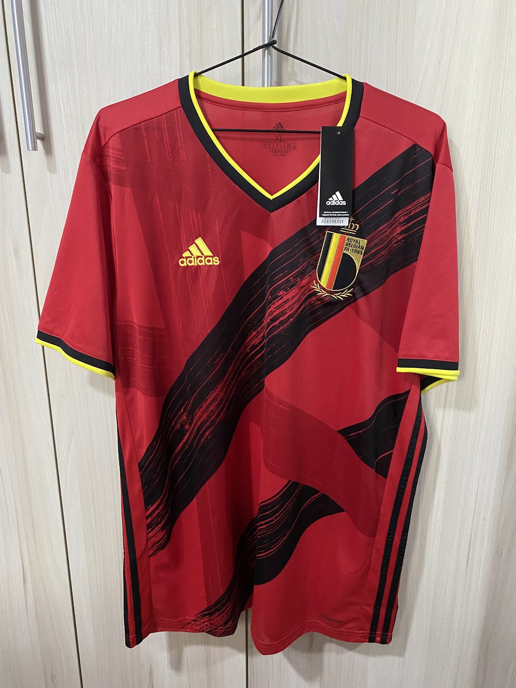 Belgium Home Shirt 2020 - Size XL (58x78 cm)