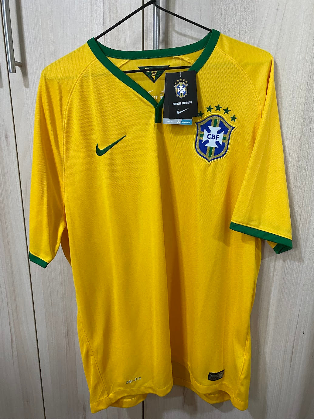 Brazil Home Shirt 2014