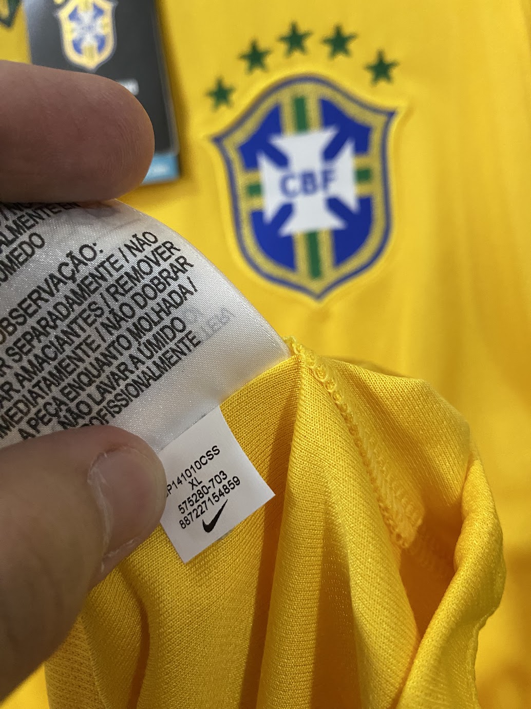 Brazil Home Shirt 2014