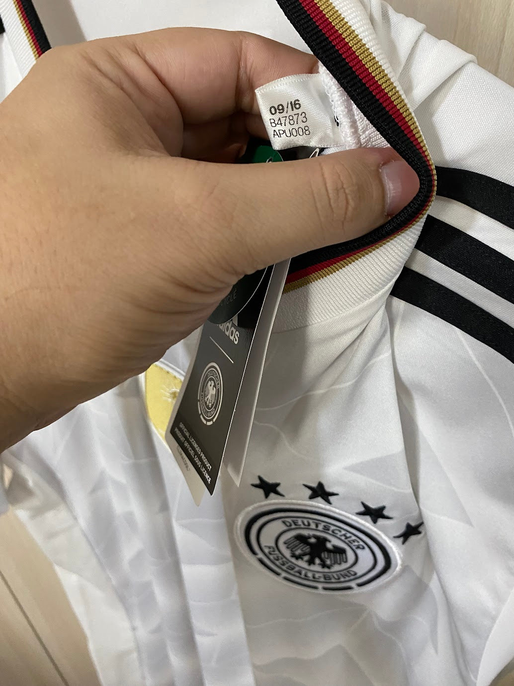 Germany Home Shirt 2016 - Size XL (60x78 cm)