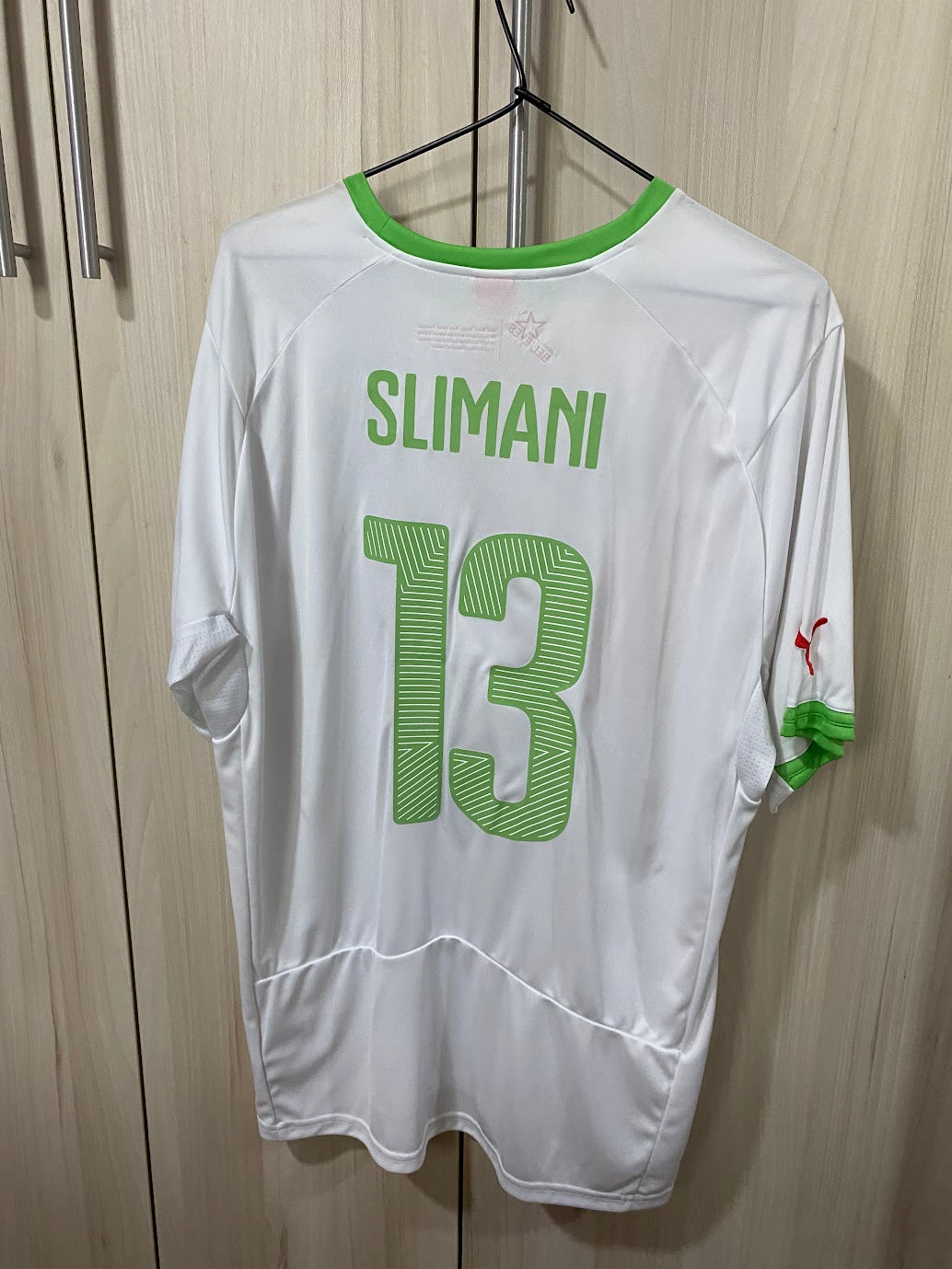 Algeria Home Shirt 2014 - Size XL (57x77 cm)