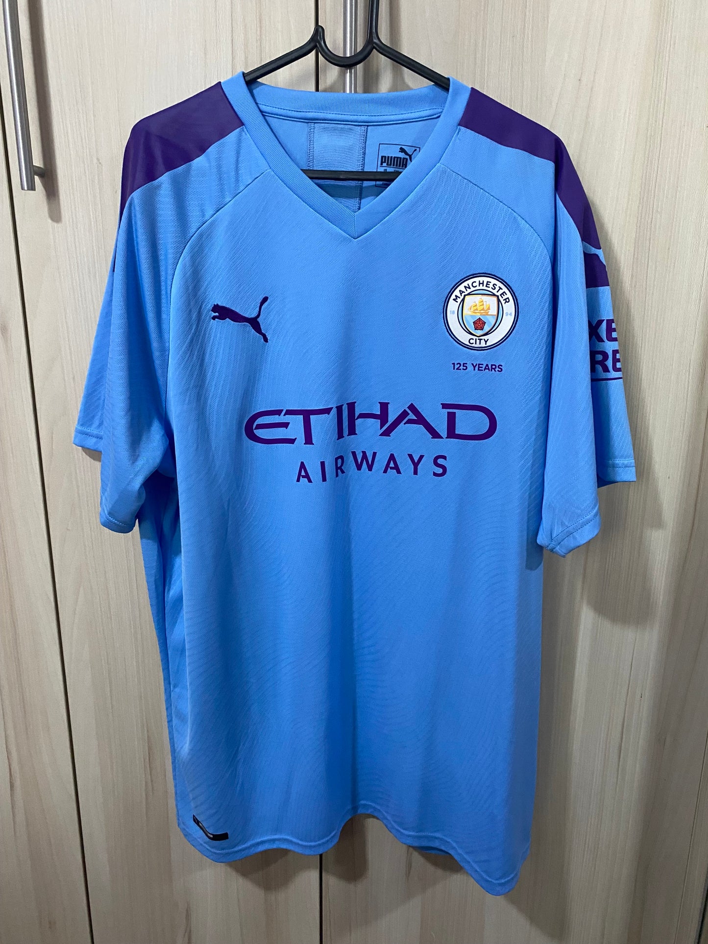 Camisa Oficial Manchester City 2019/2020 – Edição 125 Anos – Puma